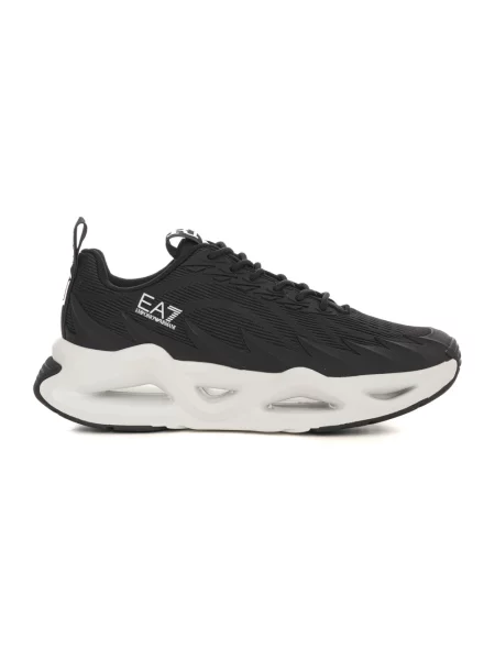 Sneakersy Emporio Armani Ea7 płócienne czarne