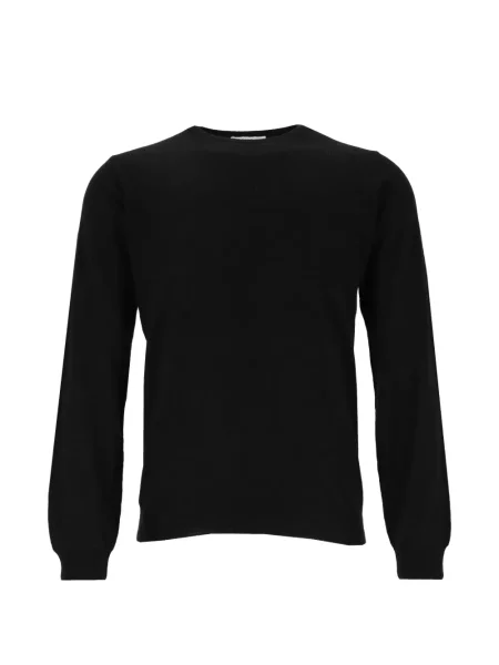 Lung pulover Al Duca D’aosta 1902 cu decolteu rotund negru