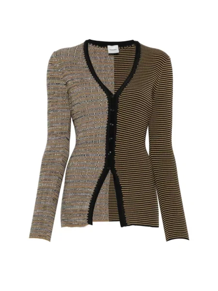 Cardigan Nanushka cu dungi maro