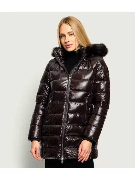 TOMMY HILFIGER Palton de iarnă ciocolatiu maro