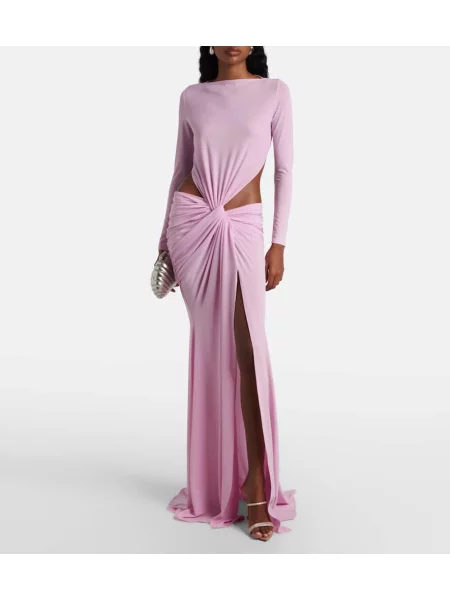 Rochie Alex Perry din jerseu roz