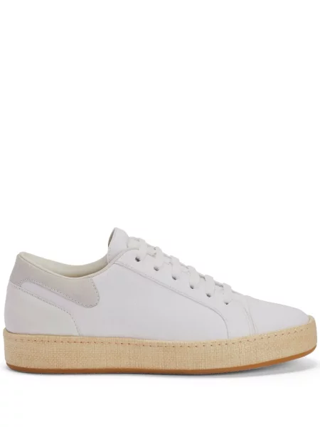 Sneakerși Giuseppe Zanotti din piele alb