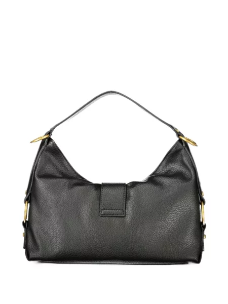 Geantă shopper Guess cu autograf negru