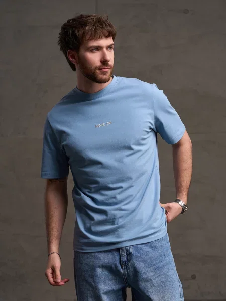 Футболка ISSA Plus блакитний