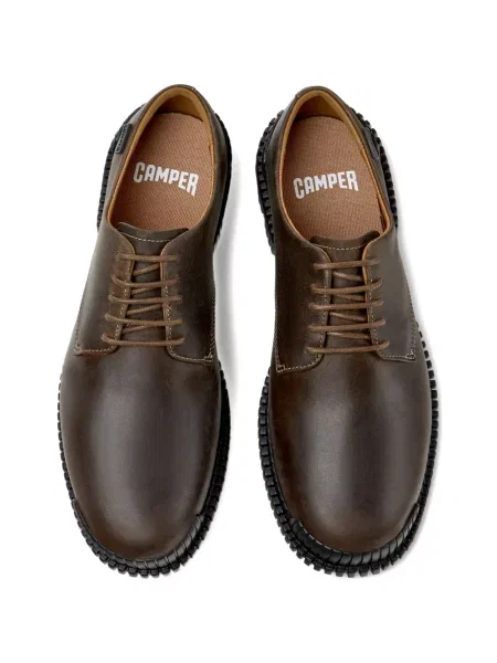 Pantofi derby Camper din piele maro
