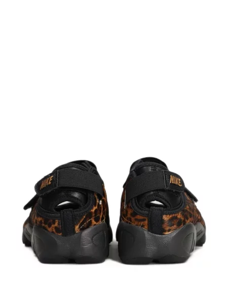 Top Nike din piele de căprioară cu model leopard alergare gri