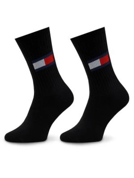 Tommy Jeans 2 db-os zokni szett fekete