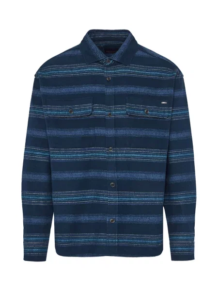 Funky Buddha Cămașă / bleumarin albastru