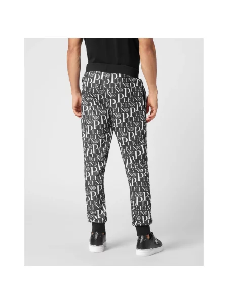 Spodnie dresowe Philipp Plein do biegania czarne
