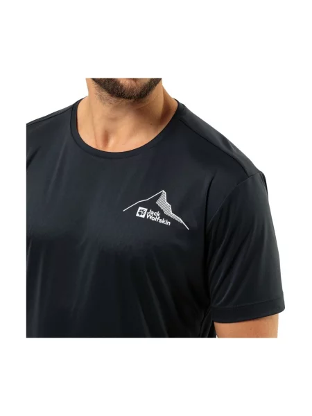 Majica Jack Wolfskin crna