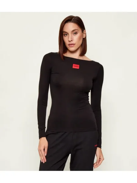 Hugo Bodywear Bluză negru