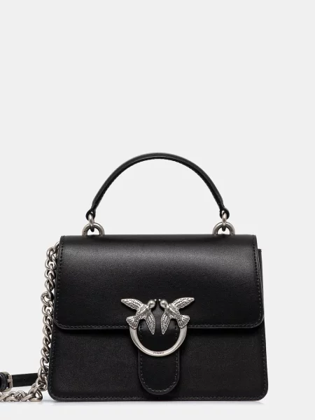 Rucsac Pinko din piele negru
