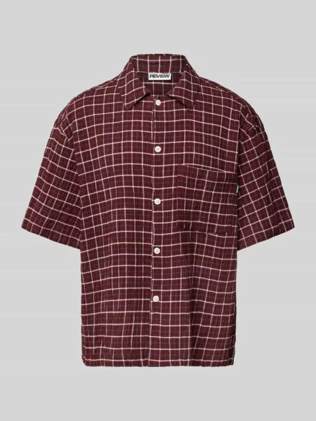 Koszula casualowa o kroju regular fit z kieszenią na piersi Review