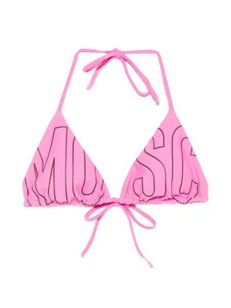 Top Moschino cu imagine roz