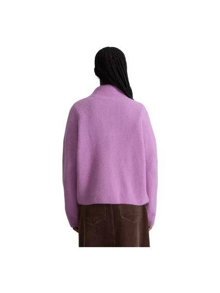 Sweter Marc O'polo wełniany różowy