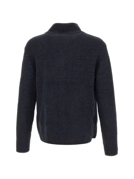 Vilnonis kardiganas Emporio Armani mėlyna