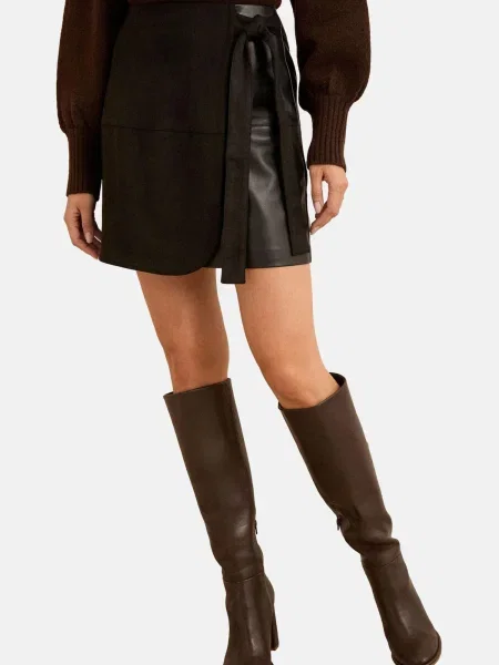 Love & roses Fustă negru