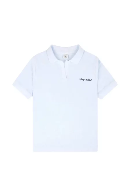 Koszulka polo dziecięca Sporty And Rich niebieska