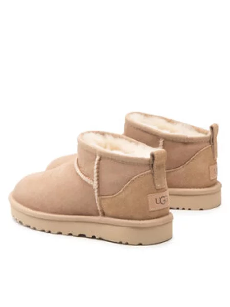 Sniego batai Ugg W Classic Ultra Mini smėlio