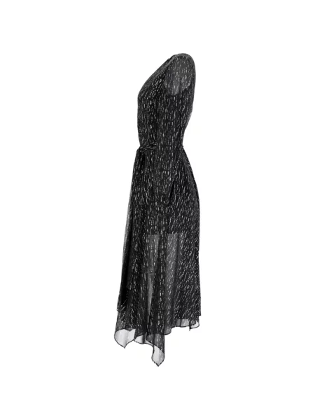 Rochie midi Maje până la genunchi de costum negru