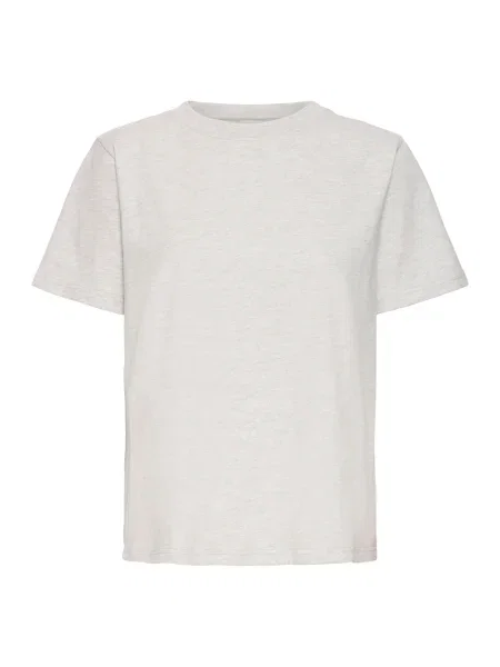 ICHI Tricou IHPalmer amestecat gri