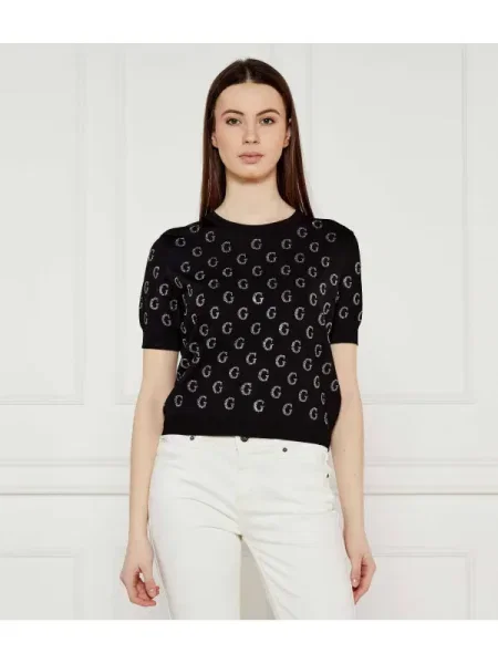 GUESS Bluză JASMINE | negru