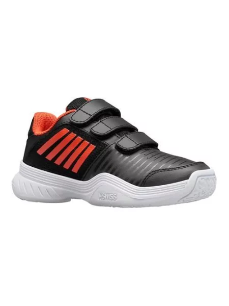 Buty do tenisa dla dzieci K-Swiss Court Express Klett Allcourt czarne