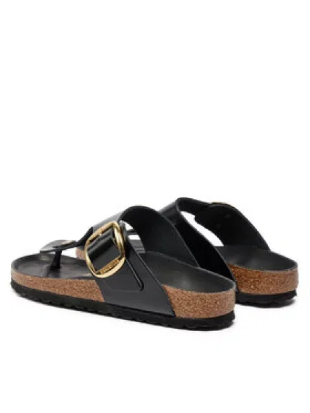 Birkenstock Japonke Gizeh Buckle He črna