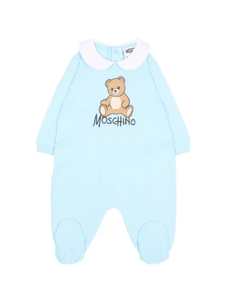 Piżama dziecięca Moschino niebieska