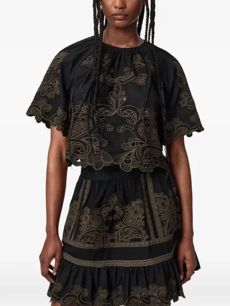 Bluză Allsaints negru