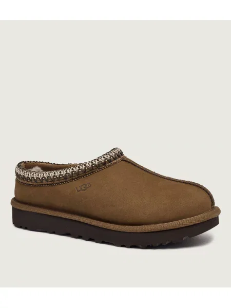 UGG De piele mules încălțăminte W Tasman Nubuck cu adaos de lână maro