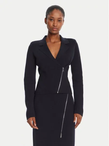 BOSS Kardigan Felendi Granatowy