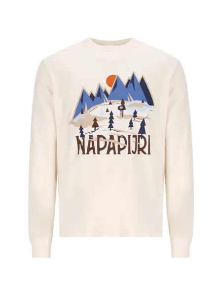 Lung tricou Napapijri cu imagine