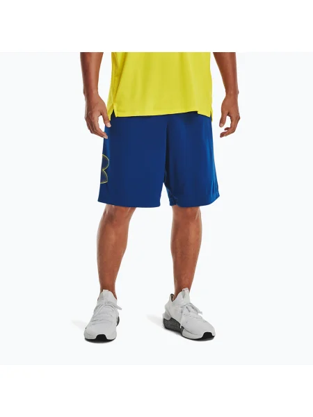 Мъжки шорти за тренировка Under Armour Tech Graphic синьо