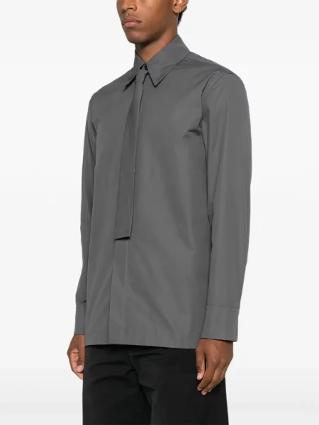 Cămașă Jil Sander lungă gri