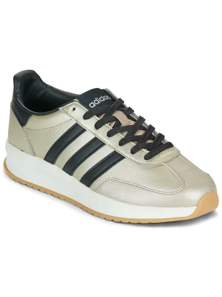 ADIDAS SPORTSWEAR Rövid szárú sportcipők RUN fekete / ezüst barna
