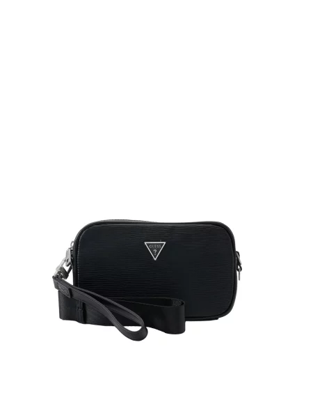 Geantă crossover Guess HMMIPW negru
