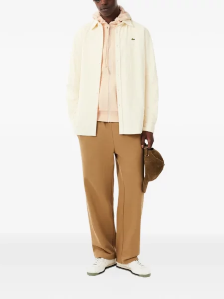 Hanorac din fleece Lacoste din fleece clasic