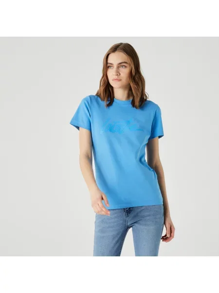 Lacoste футболка синя