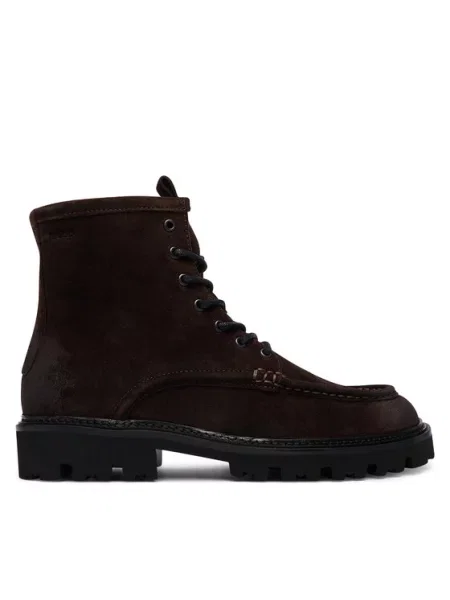 Gležnjače BOSS Julio Tamno smeđa