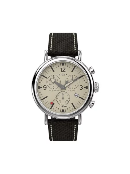 Zegarek Timex skórzany czarny