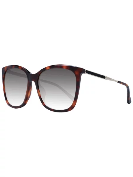 Okulary przeciwsłoneczne Jimmy Choo brązowe