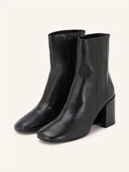 Dries Van Noten Kotníkové Boty černá
