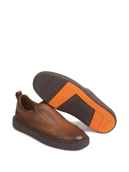 Sneakerși Santoni maro