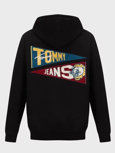 Тигрове худі Tommy Jeans чорне