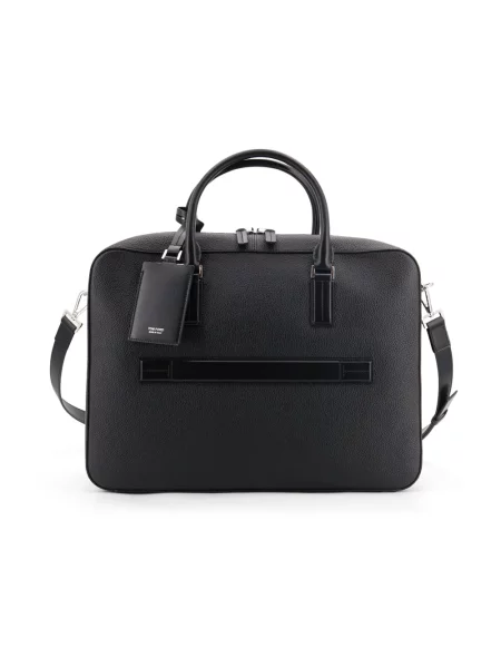 Torba na laptopa Tom Ford czarna