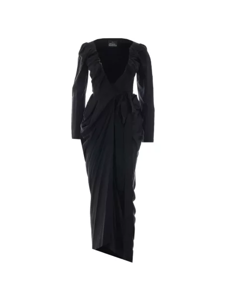 Rochie Vivienne Westwood drapată plic negru