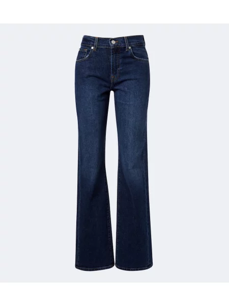 Blugi skinny 7 For All Mankind skinny fit albastru