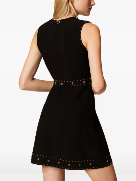 Rochie mini Twinset de costum negru