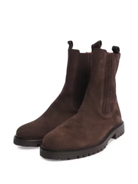 Botine chelsea Anthology Paris din piele de căprioară maro
